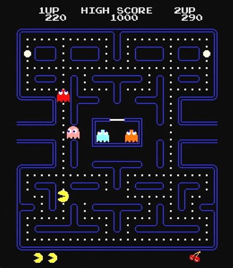 original pacman arcade game.